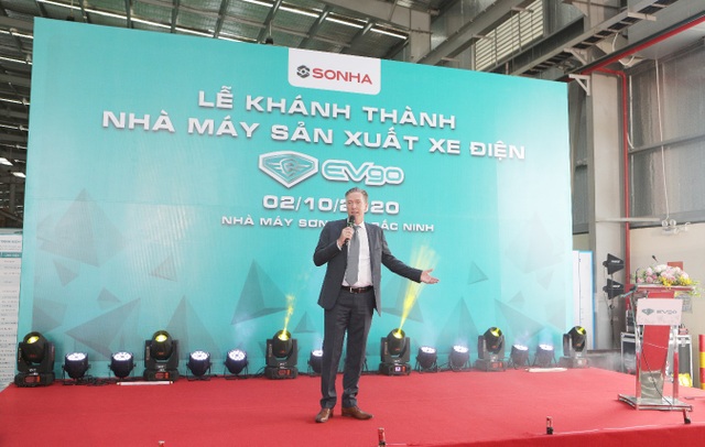 Tập đoàn Sơn Hà tổ chức lễ khánh thành nhà máy sản xuất xe điện EVgo tại Bắc Ninh - 5 Tập đoàn Sơn Hà tổ chức lễ khánh thành nhà máy sản xuất xe điện EVgo tại Bắc Ninh - 5