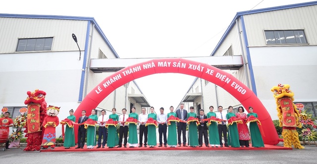 Tập đoàn Sơn Hà tổ chức lễ khánh thành nhà máy sản xuất xe điện EVgo tại Bắc Ninh - 6 Tập đoàn Sơn Hà tổ chức lễ khánh thành nhà máy sản xuất xe điện EVgo tại Bắc Ninh - 6