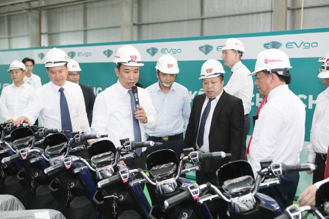 Tập đoàn Sơn Hà tổ chức lễ khánh thành nhà máy sản xuất xe điện EVgo tại Bắc Ninh - 7 Tập đoàn Sơn Hà tổ chức lễ khánh thành nhà máy sản xuất xe điện EVgo tại Bắc Ninh - 7