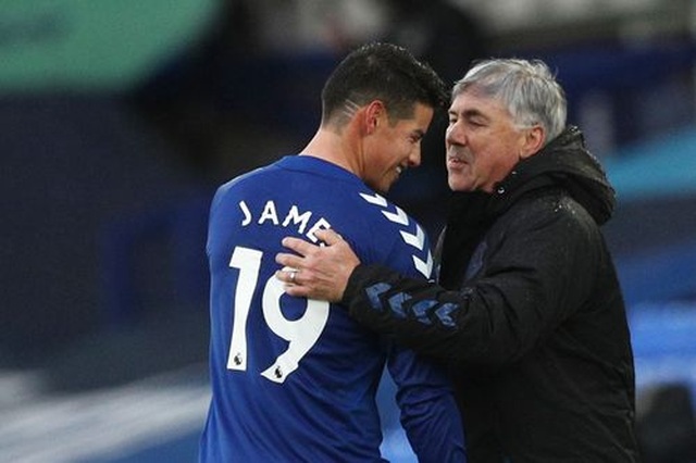 James Rodriguez thăng hoa, Everton giành ngôi đầu bảng Premier League - 2 James Rodriguez thăng hoa, Everton giành ngôi đầu bảng Premier League - 2