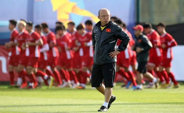 Coach Park Hang Seo leads Vietnam U22 to 2020-1 Toulon Cup