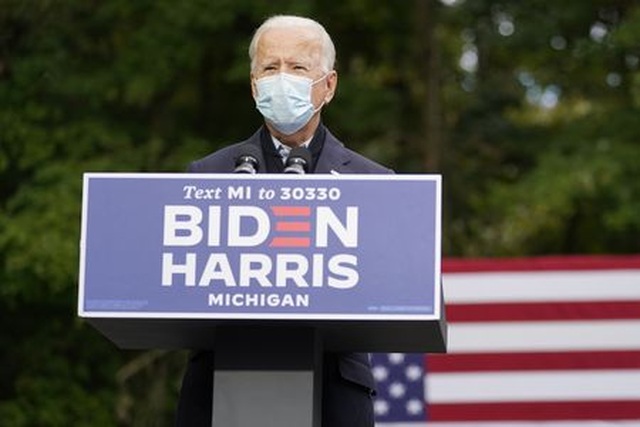 Ông Biden âm tính Covid-19, chúc Tổng thống Trump mau khỏe - 1 Ông Biden âm tính Covid-19, chúc Tổng thống Trump mau khỏe - 1