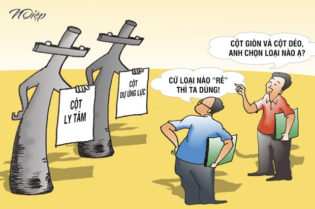 Vậy là rõ rồi nhé, vì sao cột điện gãy! - 1 Vậy là rõ rồi nhé, vì sao cột điện gãy! - 1