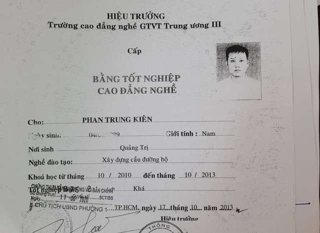 Hai giáo viên dạy thực hành lái xe hạng B2 bị phát hiện dùng bằng giả - 2 Hai giáo viên dạy thực hành lái xe hạng B2 bị phát hiện dùng bằng giả - 2