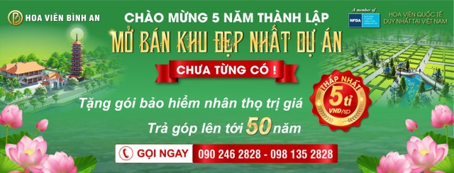 Đang có những ưu đãi gì khi đầu tư tại Hoa Viên Bình An? - 4 Đang có những ưu đãi gì khi đầu tư tại Hoa Viên Bình An? - 4