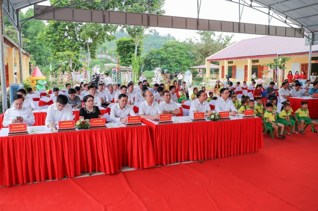 Tuyên Quang: Khánh thành công trình Trường Mầm non Kim Quan, huyện Yên Sơn do Agribank tài trợ - 1 Tuyên Quang: Khánh thành công trình Trường Mầm non Kim Quan, huyện Yên Sơn do Agribank tài trợ - 1