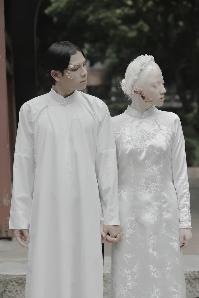 Nữ sinh bạch tạng thành mẫu ảnh đắt khách - 12 Nữ sinh bạch tạng thành mẫu ảnh đắt khách - 12