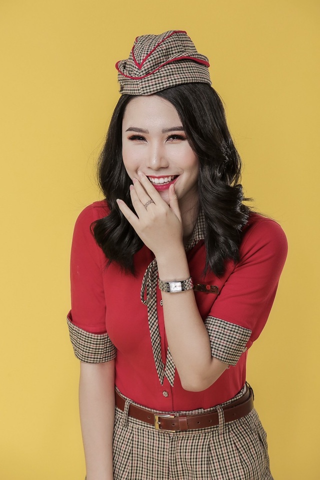 Bộ ảnh của hai thí sinh Hoa hậu Việt Nam là tiếp viên hàng không - 1