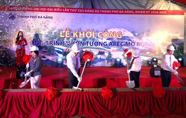 Đà Nẵng khởi công công trình Vườn tượng APEC mở rộng - 1