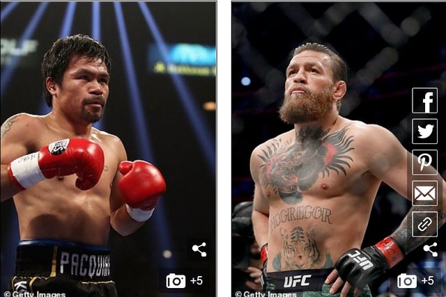 Manny Pacquiao lo mất đai WBA nếu đấu với Gã điên McGregor - 1