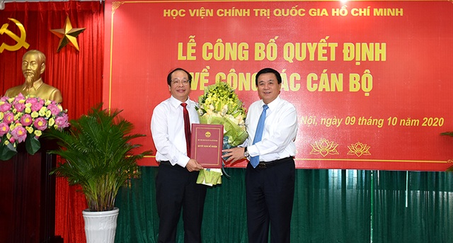 Bổ nhiệm Quyền Giám đốc Học viện Báo chí và Tuyên truyền - 1 Bổ nhiệm Quyền Giám đốc Học viện Báo chí và Tuyên truyền - 1