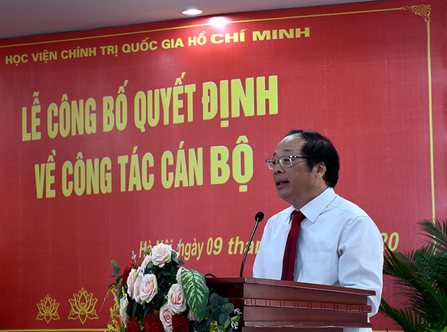 Bổ nhiệm Quyền Giám đốc Học viện Báo chí và Tuyên truyền - 3 Bổ nhiệm Quyền Giám đốc Học viện Báo chí và Tuyên truyền - 3