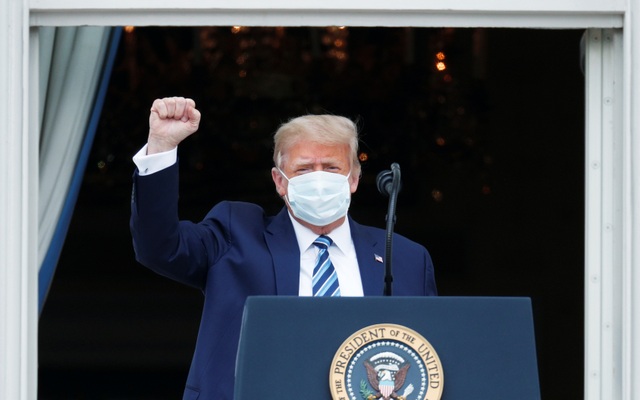 Bầu cử Mỹ 2020: Bác sĩ nói ông Trump không còn khả năng lây nhiễm Covid-19 - 1 Bầu cử Mỹ 2020: Bác sĩ nói ông Trump không còn khả năng lây nhiễm Covid-19 - 1