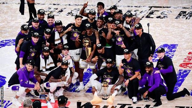 LA Lakers vô địch NBA, Lebron James nhận giải cao quý - 1 LA Lakers vô địch NBA, Lebron James nhận giải cao quý - 1
