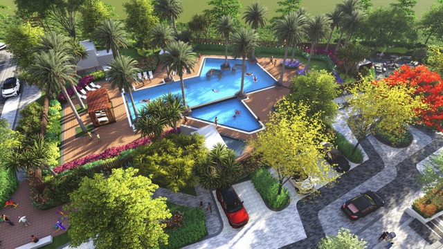 Căn hộ resort phong cách kiến trúc Indochine đã xuất hiện tại quận 12 - 1 Căn hộ resort phong cách kiến trúc Indochine đã xuất hiện tại quận 12 - 1