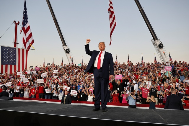 2020 US Elections: Trump Is Energetic When He Returns To The Track - 2