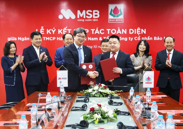 Bảo Minh ký kết hợp tác toàn diện với Ngân hàng TMCP Hàng hải Việt Nam - 1