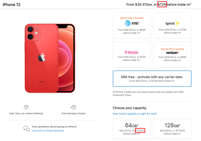 Apple gian lận giá iPhone 12 ngay trên trang chủ? - 3 Apple gian lận giá iPhone 12 ngay trên trang chủ? - 3
