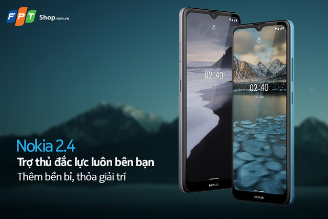 Nokia 2.4 giảm 200.000 đồng, trả góp 0% lãi suất tại FPT Shop - 1 Nokia 2.4 giảm 200.000 đồng, trả góp 0% lãi suất tại FPT Shop - 1