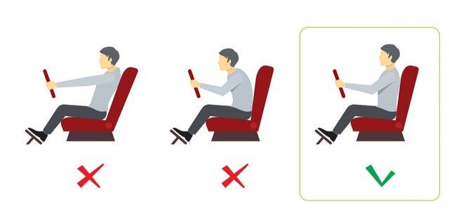 Chỉnh ghế lái như thế nào để ngồi lái xe liền vài giờ không mỏi? - 3 Chỉnh ghế lái như thế nào để ngồi lái xe liền vài giờ không mỏi? - 3