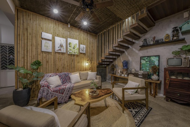 Nhà có khu vườn, bể cá Koi đẹp như resort của vợ chồng trẻ ở Đà Nẵng - 7 Nhà có khu vườn, bể cá Koi đẹp như resort của vợ chồng trẻ ở Đà Nẵng - 7