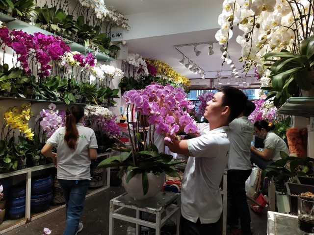 Một doanh nghiệp chi 200 triệu đồng mua hoa tươi tặng chị em dịp 20/10 - 1 Một doanh nghiệp chi 200 triệu đồng mua hoa tươi tặng chị em dịp 20/10 - 1