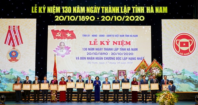 Hà Nam kỷ niệm 130 năm thành lập tỉnh, nhận Huân chương Độc lập hạng Nhất - 3