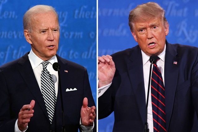Bầu cử Mỹ 2020: Biden chiếm ưu thế ở màn so găng lần hai với ông Trump - 1 Bầu cử Mỹ 2020: Biden chiếm ưu thế ở màn so găng lần hai với ông Trump - 1