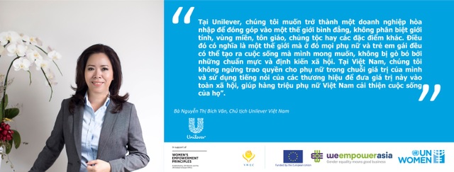 Unilever Việt Nam hỗ trợ phụ nữ trên toàn quốc cải thiện cuộc sống - 2 Unilever Việt Nam hỗ trợ phụ nữ trên toàn quốc cải thiện cuộc sống - 2