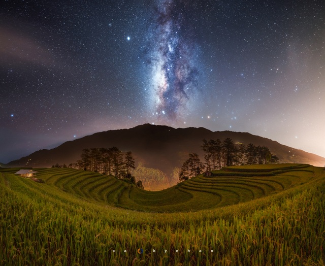 Marvel at the movie-like beautiful galaxy in Mu Cang Chai - 5