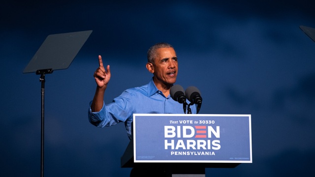 Bầu cử Mỹ 2020: Ông Obama công kích gay gắt ông Trump ở bang chiến trường - 1 Bầu cử Mỹ 2020: Ông Obama công kích gay gắt ông Trump ở bang chiến trường - 1