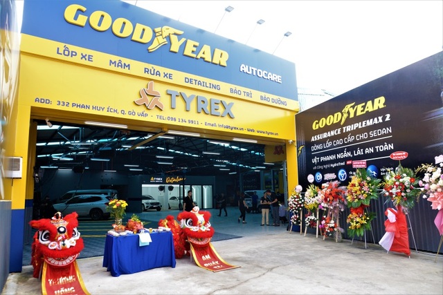Goodyear chào đón thành viên mới gia nhập chuỗi Goodyear Autocare – Tyrex - 1 Goodyear chào đón thành viên mới gia nhập chuỗi Goodyear Autocare – Tyrex - 1