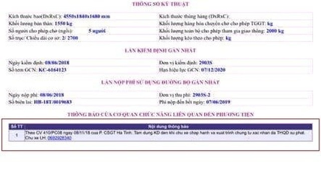 Các cách tra cứu phạt nguội ô tô, xe máy đơn giản - 3 Các cách tra cứu phạt nguội ô tô, xe máy đơn giản - 3
