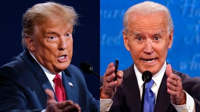 Bầu cử Mỹ 2020: Nút tắt micro giúp ông Trump ghi điểm trong tranh luận - 1