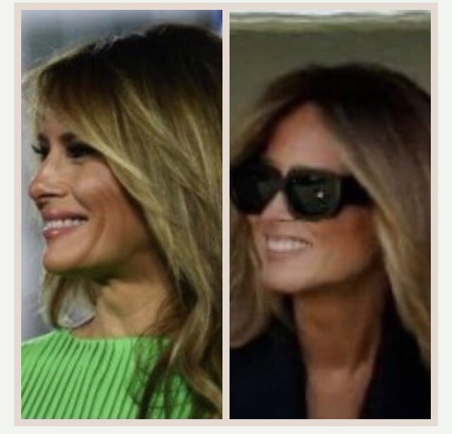 Bức ảnh làm rộ đồn đoán bà Melania Trump dùng người đóng thế - 2 Bức ảnh làm rộ đồn đoán bà Melania Trump dùng người đóng thế - 2