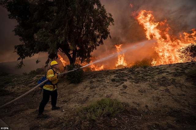 Cháy rừng dữ dội tại California, hàng trăm nghìn người di tản - 4 Cháy rừng dữ dội tại California, hàng trăm nghìn người di tản - 4