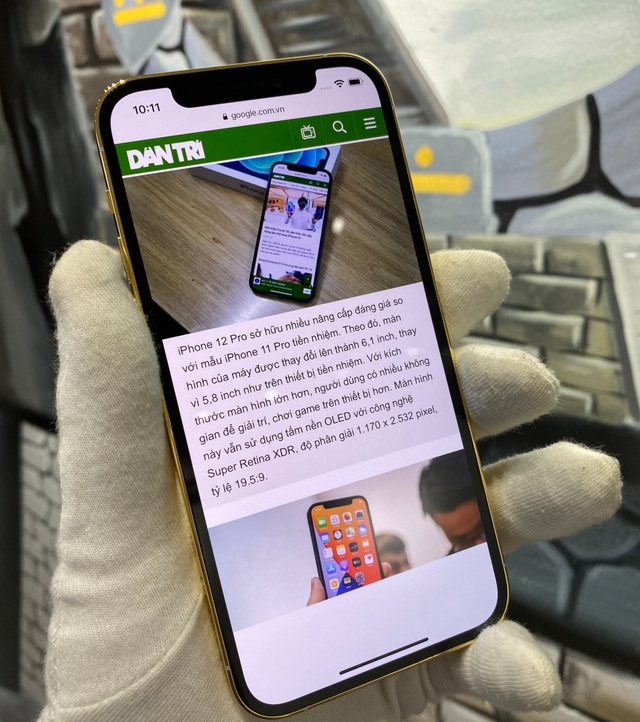 Trên tay iPhone 12 Pro mạ vàng, giá 160 triệu đồng tại Việt Nam - 3