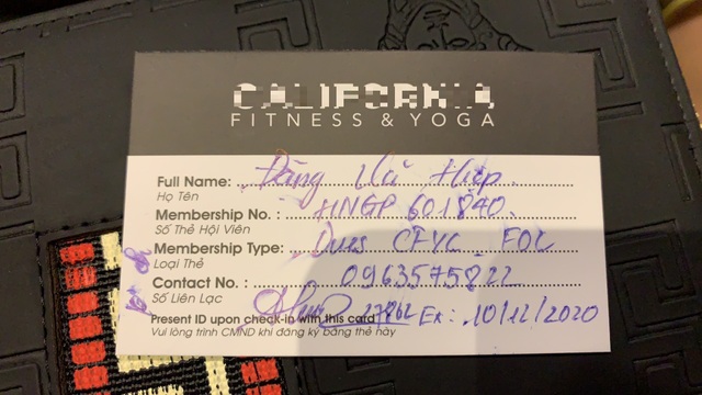 Mua thẻ tập gym 1 năm vẫn liên tiếp bị trừ tiền hàng tháng - 4 Mua thẻ tập gym 1 năm vẫn liên tiếp bị trừ tiền hàng tháng - 4