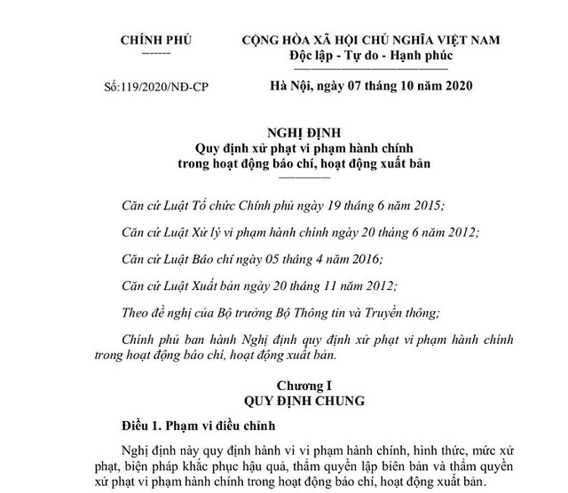 Quy định mới về xử phạt hành chính trong hoạt động phát thanh, truyền hình - 1 Quy định mới về xử phạt hành chính trong hoạt động phát thanh, truyền hình - 1
