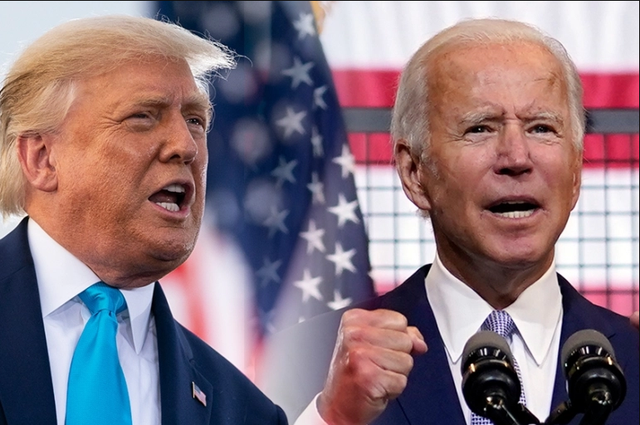 Cuộc đua “vũ bão” của Trump - Biden trước giờ G - 1 Cuộc đua “vũ bão” của Trump - Biden trước giờ G - 1
