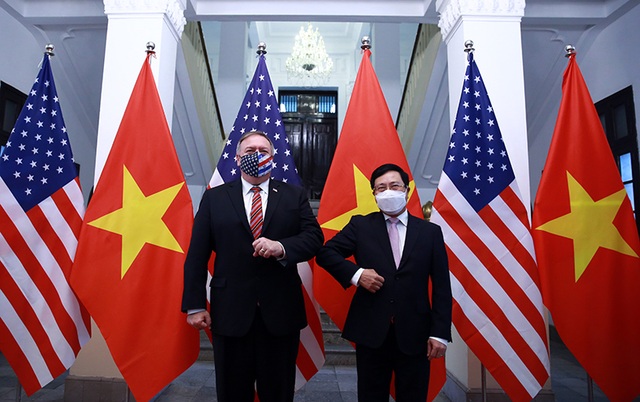 Ngoại trưởng Pompeo: Mỹ ủng hộ Việt Nam vững mạnh, độc lập, thịnh vượng - 1 Ngoại trưởng Pompeo: Mỹ ủng hộ Việt Nam vững mạnh, độc lập, thịnh vượng - 1