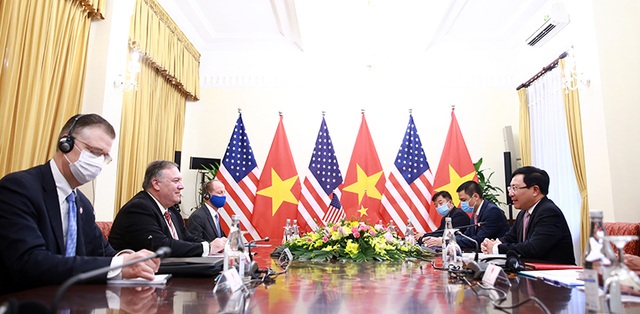 Ngoại trưởng Pompeo: Mỹ ủng hộ Việt Nam vững mạnh, độc lập, thịnh vượng - 2 Ngoại trưởng Pompeo: Mỹ ủng hộ Việt Nam vững mạnh, độc lập, thịnh vượng - 2