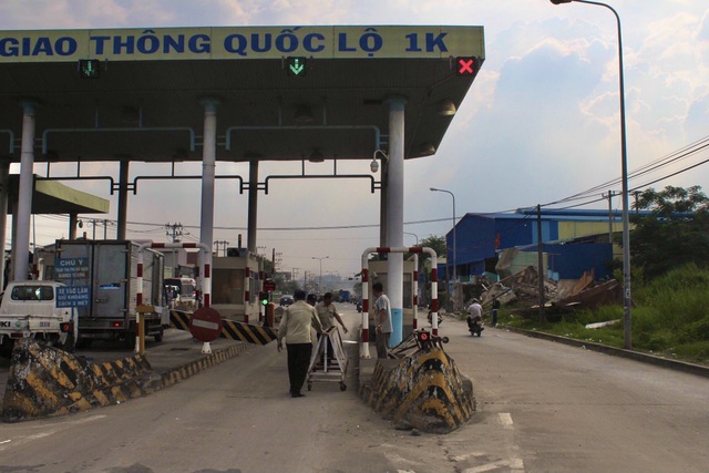 The toll booths of the national highway 1K officially stopped working - 3