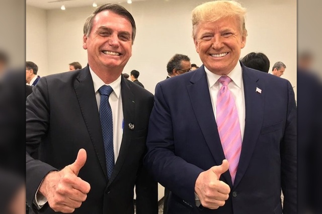Tổng thống Brazil tin ông Trump sẽ đánh bại Joe Biden - 1 Tổng thống Brazil tin ông Trump sẽ đánh bại Joe Biden - 1