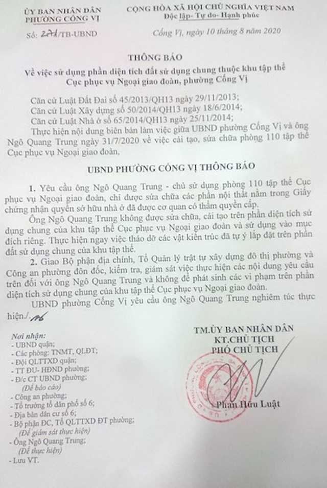 Côn đồ đập phá, đánh dân dã man tại quận Ba Đình: Thủ phạm có thoát êm”? - 5 Côn đồ đập phá, đánh dân dã man tại quận Ba Đình: Thủ phạm có thoát êm”? - 5
