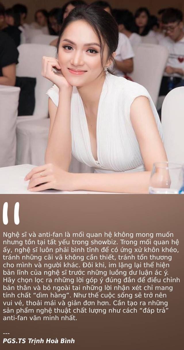 Người nổi tiếng phải học cách ứng xử cả với người... ghét mình - 2 Người nổi tiếng phải học cách ứng xử cả với người... ghét mình - 2