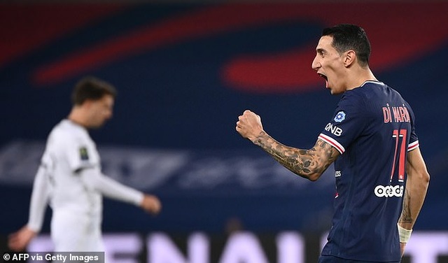 Vắng Neymar và Mbappe, PSG thăng hoa nhờ Di Maria - 2 Vắng Neymar và Mbappe, PSG thăng hoa nhờ Di Maria - 2