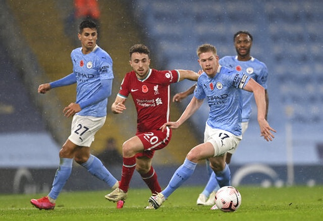 Man City 1-1 Liverpool: De Bruyne missed a penalty - 12