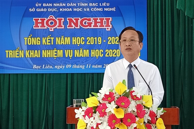Phó Bí thư Bạc Liêu: Phải chống tình trạng lạm thu trong ngành Giáo dục - 1 Phó Bí thư Bạc Liêu: Phải chống tình trạng lạm thu trong ngành Giáo dục - 1
