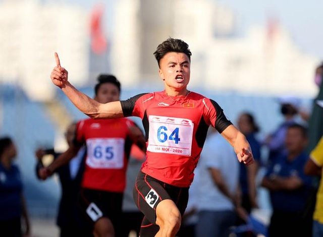 “Nữ hoàng tốc độ” Tú Chinh phá kỷ lục SEA Games 30 - 2